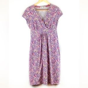 Boden Knee Length Floral Dress Size 4R